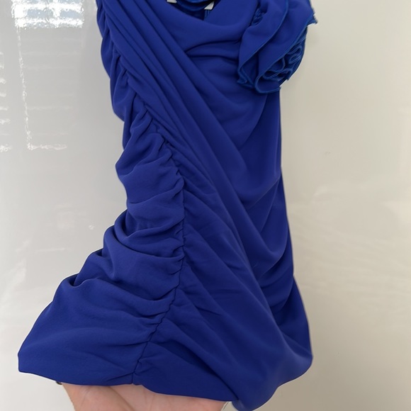 Cobalt blue Zara mini dress - Picture 8 of 9